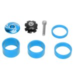 Casque de vlo respectueux de l'environnement, lger et brillant, pices de rechange compltes pour vlo, ...