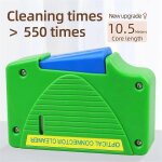 Cassette de nettoyage pour fibre optique + noyau de nettoyage, bo�te de nettoyage pour extr�mit� de fibre, ...