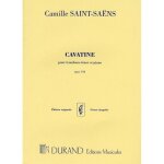Cavatine opus 144 pour trombone t�nor et piano (edition originale)