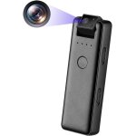 Caypp - mini portable body camra full hd 1080p flip 180 camescope - enregistrement sans perte de laudio ...