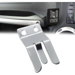 Cb / ham vhf stainless steel two - way radio microphone clip for motorhome, jet and yacht, 1  x 1 - 7 ...