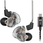 Ccz melody in - ear - monitors hybrid 1ba 1dd ecouteurs hifi, ecouteurs intra - auriculaires filaire ...