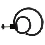 Ceinture en anneau pour caméscope dslr, avec objectif flexible réglable, pour appareil photo, noir Ceinture en anneau pour caméscope dslr, avec objectif flexible réglable, pour appareil photo, noir