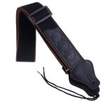 Ceinture de sangle de guitare avec 3 mdiator plectrums sangle de maintien de guitare lgre pour basse ...