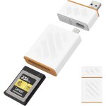 Cf express card reader, usb 3. 2 gen 2 10gbps card readers cfexpress type b, usb - c and usb - a adapter ... Cf express card reader, usb 3. 2 gen 2 10gbps card readers cfexpress type b, usb - c and usb - a adapter ...