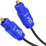 Cfry - ¿ câble toslink slim, audio optique ¿ 5m ¿ fibre optique pour barre de son, 2mm mince (s / ... Cfry - ¿ câble toslink slim, audio optique ¿ 5m ¿ fibre optique pour barre de son, 2mm mince (s / ...