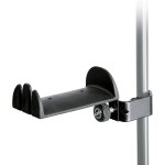 Cfux - 16080 support de casque noir en acier - avec pince en acier et revtement en caoutchouc pour 2 ...