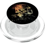 Cfux - casque de football américain vintage quarterbacks popsockets popgrip pour magsafe Cfux - casque de football américain vintage quarterbacks popsockets popgrip pour magsafe