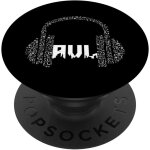 Cfux - nc blue ridge asheville city skyline avl musique casque edm popsockets popgrip - support et grip ...
