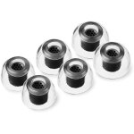 Cfux - sednaearfit xelastec 2 (ms / m / ml) u2013 embouts pour couteurs sans fil u2013 embouts de rechange ...