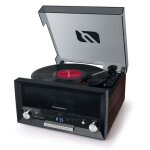 Chaine micro systme cd avec platine vanille muse mt 116 ws noir