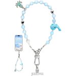 Chaîne de téléphone perles, dragonne universelle avec boucle métallique, bracelet de poignet pour femme, ... Chaîne de téléphone perles, dragonne universelle avec boucle métallique, bracelet de poignet pour femme, ...
