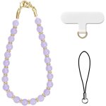 Chaîne de téléphone portable courte avec perles universelles pour téléphone portable - pendentif pour ... Chaîne de téléphone portable courte avec perles universelles pour téléphone portable - pendentif pour ...