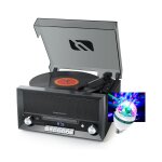 Chaine vinyle cd bluetooth muse mt - 110 - ds - 20w - fm radio - lecteur cd - bluetooth - port usb