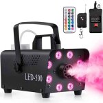 Chang - machine  struction e colore led 500w, brumisateur  distance, ejecteur, dj, nol, ixde mariage, ...