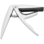 Changement rapide g�chette capo cl� clamp fr ukul�l� classique electrique acoustique, 02# blanc