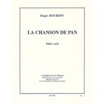 Roger bourdin : la chanson de pan pour fl�te solo - recueil fl�te traversi�re 9790230790062 alha09006 ...