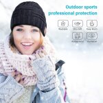 Chapeau sans fil compatible bluetooth 5. 0, unisexe, sport de plein air, tricoté, stéréo, musique magique, ... Chapeau sans fil compatible bluetooth 5. 0, unisexe, sport de plein air, tricoté, stéréo, musique magique, ...