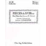 Charbonnier j. l. pieces du 18me siecle vol 1 flute a bec soprano ou alto