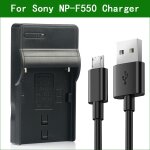 Chargeur de batterie d'appareil photo pour sony np - fm55h np - fm500h np - f550 np - fp50 np - fh50 ...