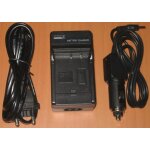 Chargeur batterie crv - 3 pour olympus camedia d - 575, d - 580, d - 595, d - 595z
