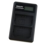 Chargeur de batterie double port usb np - fz100 pour appareils photo alpha 9, 9r, 9s, a7riii, a7r3, iii ...
