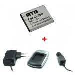Chargeur + batterie li - 50b pour olympus mju tough - 8000, tough - 8010