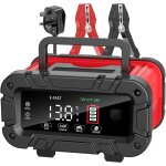 Chargeur de batterie de voiture de 20 a, 12 v / 24 v lifepo4 au plomb amlior, chargeur intelligent ...