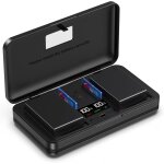 Chargeur multifonctionnel en - el14 (1500ma) pour nikon d3100, d3200, d3300, d3400, d3500, d5500, d5600, ...