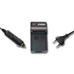 Chargeur secteur 220v + voiture 12v pour batterie panasonic dmw - bcg10, dmw - bcg10e pour lumix dmc ...