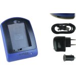 Chargeur (usb / auto / secteur) pour canon lp - e8 / eos 550d, 600d, 650d, 700d / rebel t2i, t3i, t4i, ...