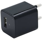Chargeur usb secteur  camera espion intgre hd 1080p