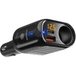Chargeur de voiture usb c adaptateur 180w, prise allume - cigare adaptateur 36w + 20w double usb - c ...