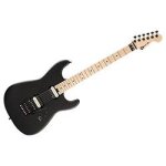 Charvel jim root signature pro - mod san dimas satin black guitare electrique avec housse
