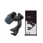 Vente chaude e904 tom caisse claire microphone 904 m�tal evolution s�rie cardio�de instrument micro avec ...