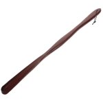 Chausse - pied  long manche en bois, portable et utile