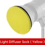Chaussette diffuseur de lumière douce, 7 pouces, 180mm, 6 couleurs, filtre en tissu pour montage bowens, ... Chaussette diffuseur de lumière douce, 7 pouces, 180mm, 6 couleurs, filtre en tissu pour montage bowens, ...