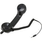 Checarzhn - - no1 - combiné téléphonique rétro, récepteurs de combiné rétro avec pr audio 3, 5 mm pour ... Checarzhn - - no1 - combiné téléphonique rétro, récepteurs de combiné rétro avec pr audio 3, 5 mm pour ...