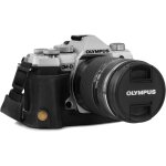 Checarzhn - - no1 - ever ready demi - etui en cuir véritable pour appareil photo olympus om - d e - m5 ... Checarzhn - - no1 - ever ready demi - etui en cuir véritable pour appareil photo olympus om - d e - m5 ...