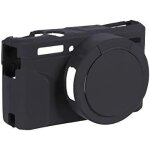 Checarzhn - - no1 - g7x mark ii etui lger en silicone souple etui pour appareil photo cage protecteur ...