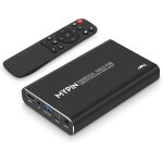 Checarzhn - - no1 - lecteur multimédia 4k hd, sortie hdmi / av / coaxial pour mp4 mp3 mkv avec télécommande, ... Checarzhn - - no1 - lecteur multimédia 4k hd, sortie hdmi / av / coaxial pour mp4 mp3 mkv avec télécommande, ...