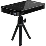 Checarzhn - - no1 - mini projecteur de poche, projecteur smart dlp pico pr en charge de l'entre hd / ...