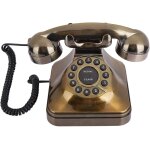 Checarzhn - - no1 - téléphone antique, téléphone filaire de style rétro, téléphone vintage, téléphone ... Checarzhn - - no1 - téléphone antique, téléphone filaire de style rétro, téléphone vintage, téléphone ...