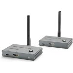 Checarzhn - - no1 - transmetteur et rcepteur hdmi sans fil 4k@30hz, 328ft / 100m, kit d'extension hdmi ...