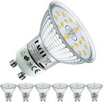 Cheng - ampoule led gu10 blanc neutre 4. 9w remplace halogène 75w, lot de 6, 585 lumens 4000k non dimmable, ... Cheng - ampoule led gu10 blanc neutre 4. 9w remplace halogène 75w, lot de 6, 585 lumens 4000k non dimmable, ...