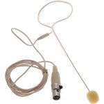 Chenquansarl - 1 microphone xlr serre - tte avec pr ta4f a 4 broches casque a crochet d'oreille unique ...