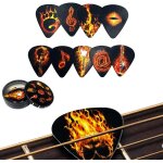 Chenquansarl - lot de 12 médiators pour guitare médiators pour guitare acoustique pour accessoire avec ... Chenquansarl - lot de 12 médiators pour guitare médiators pour guitare acoustique pour accessoire avec ...