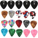 Chenquansarl - 15 pièces médiators pour guitare, 5 médiators guitare avec boîte de rangement, 3 epaisseurs ... Chenquansarl - 15 pièces médiators pour guitare, 5 médiators guitare avec boîte de rangement, 3 epaisseurs ...
