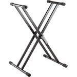 Chenquansarl - 18997 pied de clavier noir en aluminium - pied léger en x - avec levier de serrage, supports ... Chenquansarl - 18997 pied de clavier noir en aluminium - pied léger en x - avec levier de serrage, supports ...