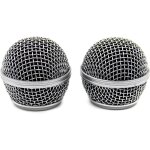 Chenquansarl - lot de 2 têtes sphériques de rechange pour grille de microphone sm58 beta58 sm58lc sa ... Chenquansarl - lot de 2 têtes sphériques de rechange pour grille de microphone sm58 beta58 sm58lc sa ...
